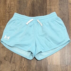 Under Armour Women's Sky Blue Athletic Shorts